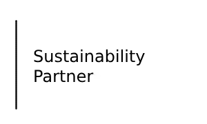 Sustainability Partner
